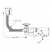 Hansgrohe 58141180 Flexaplus Слив/перелив
