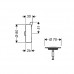 Hansgrohe 58186000 Flexaplus S Внешняя часть