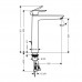 Hansgrohe 71716000 Talis E 240 смеситель для раковины