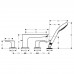 Hansgrohe 71748000 Talis E смеситель д/ванны