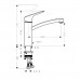 Hansgrohe 71839000 Logis 160 кух смес одн. CoolSt EcoSm