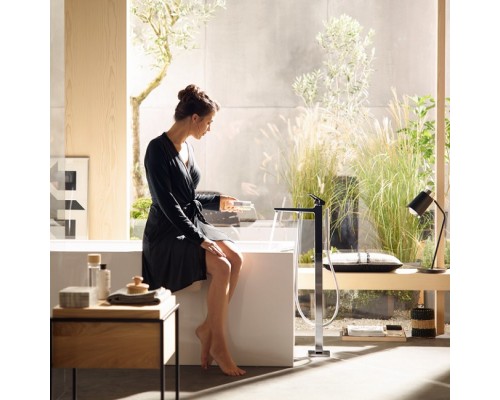 Hansgrohe 74532000 Metropol смесит.д/ван однор,напольный
