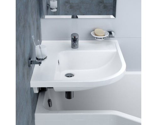 RAVAK X07P188 CR 210 Держатель со стаканом д / зубных щеток (стекло)