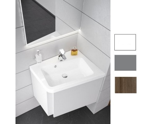 RAVAK XJIL1165000 Умывальник 10 ° 650 L Белый с отверстиями