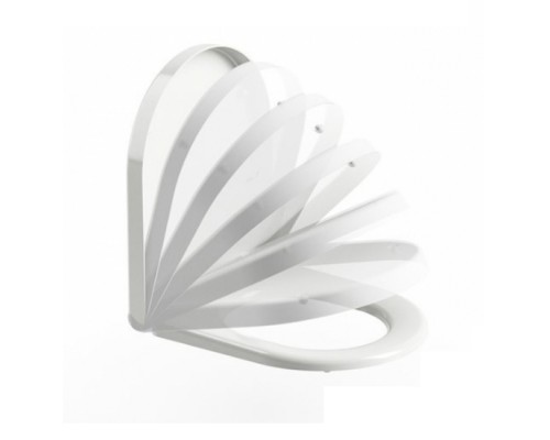 RAVAK X01549 WC Сиденье с крышкой Uni Chrome 02A white
