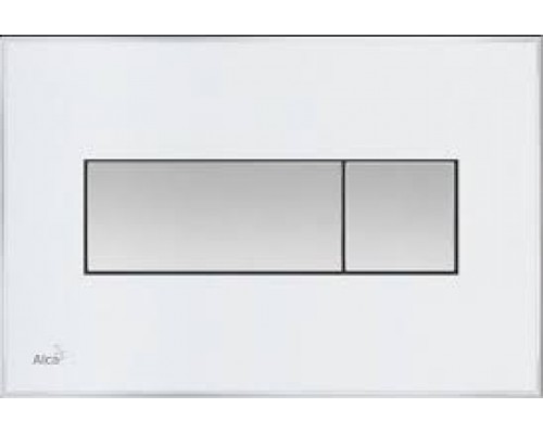 ALCAPLAST M1370 Кнопка управления с цветной пластиной (доска - белая) (Чехия)