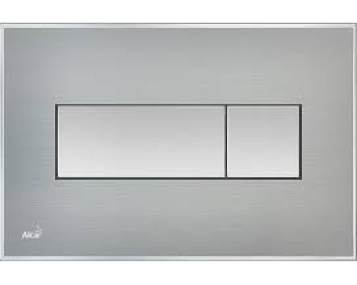 ALCAPLAST M1371 Кнопка управления с цветной пластиной (доска - нерж.матовая) (Чехия)
