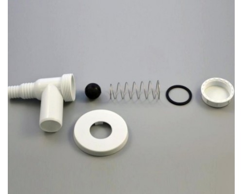 ALCAPLAST APS2 Сифон для стиральной машинки наружный белый (Чехия)