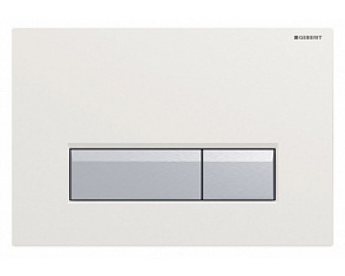 GEBERIT 115.600.KQ.1 Смывная клавиша "Sigma40", со встроенной системой удаления запаха, пластик, бел