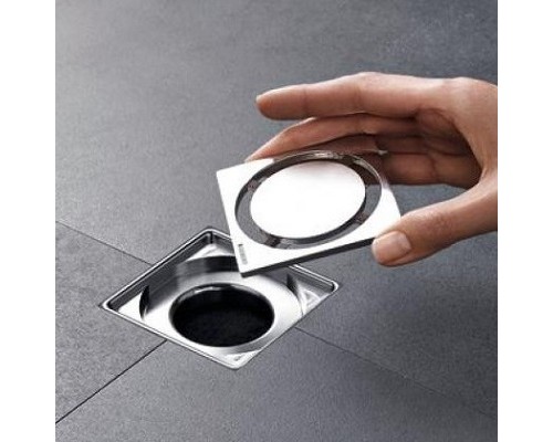 GEBERIT 154.312.00.1 Решётка, квадрат , 8 x 8 см