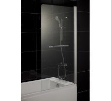 EGER Штора на ванну 80*150, стекло прозрачное, правая