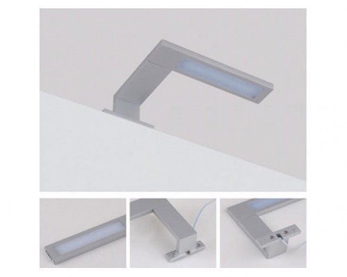 AQUAWORLD ЛС007.Хр | LEDEA светильник для ванной LED с блоком питания ХРОМ 155*110*35 3W 250lm ML