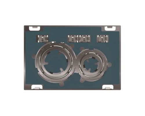 GEBERIT 115.884.00.1 Смывная клавиша Sigma21 двойной смыв: для индивидуальной вставки