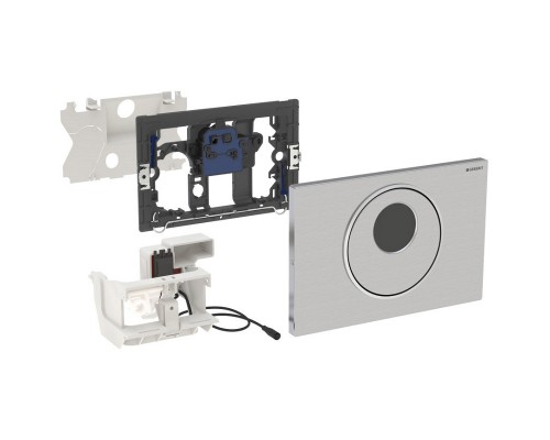 GEBERIT 115.890.SN.5 Смывная клавиша Sigma10 ,бесконтактный смыв унитаза, 230В, двойной смыв, автома