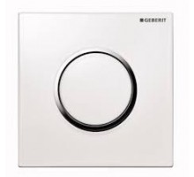 GEBERIT 116.025.KJ.1 HyTronic ИК привод смыва для писсуара, 230B, "Sigma10", белый/хром глянц/белый