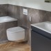 GEBERIT 146.214.21.1 Подвесной унитаз-биде AquaClean Mera Comfort, хром