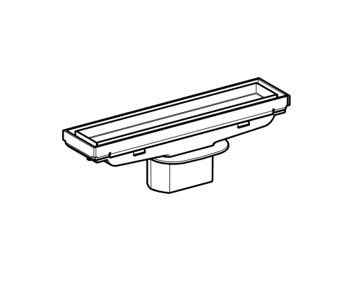 GEBERIT 154.455.00.1 Дренажный канал CleanLine, для облицовки плиткой
