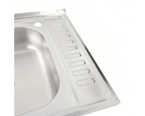 PLATINUM 6050 Мойка 600х500х160 наклад. Satin 0,5мм левая