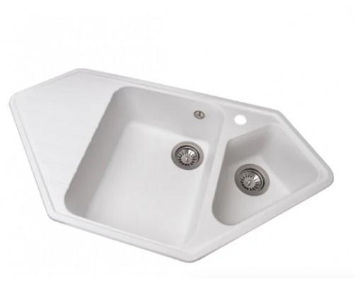 GRANADO 1805 Мойка гранит Ibiza White (980х500х210)