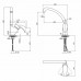 Qtap смеситель для кухни  Eris СRM 007F