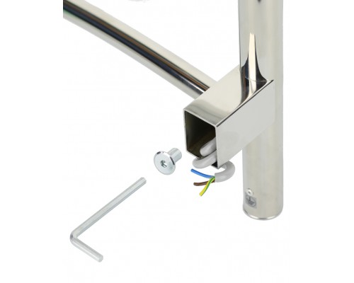 MARIO Комплект прих.підкл шнура 30х40 під круглий стояк ф30 бронза ()