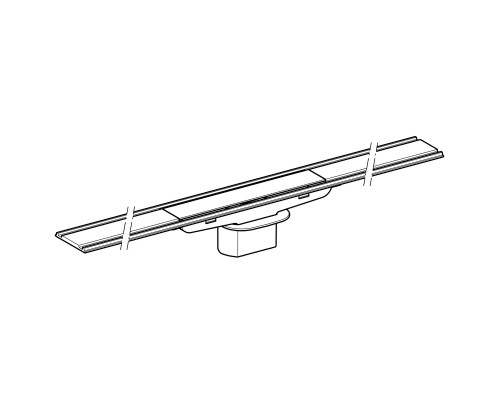 GEBERIT 154.458.00.1 Дренажный канал CleanLine60, для низкого пола L30-90см