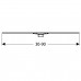 GEBERIT 154.458.00.1 Дренажный канал CleanLine60, для низкого пола L30-90см