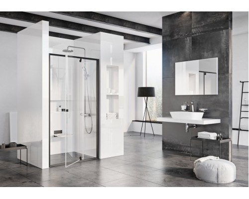 RAVAK 03GA0300Z1 Душевые двери PDOP 2 100 Черный TRANSPARENT