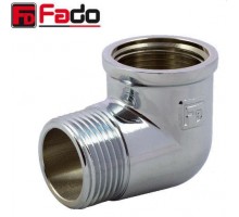 FADO U11C Хром Уголок  FITT 1/2" НВ