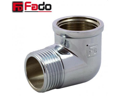 FADO U11C Хром Уголок FITT 1/2" НВ