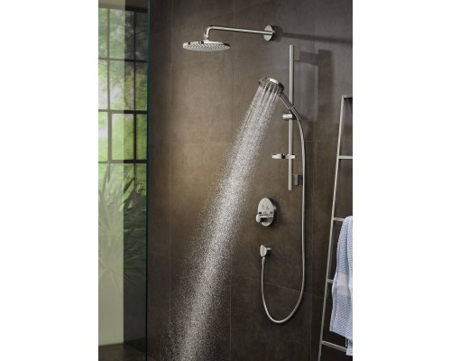 Hansgrohe NEW 27607000HG RD S 240 1j PowderRain SH Arm 390 chr