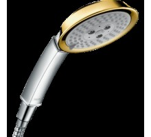 HANSGROHE Ручний душ Raindance Classic 100 3jet Chrome/Gold Optic (28548090)