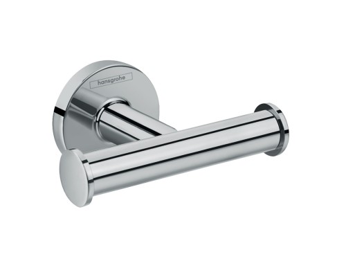 Hansgrohe 41725000 LOGIS крючок для полотенца, двойной, хром