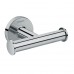 Hansgrohe 41725000 LOGIS крючок для полотенца, двойной, хром