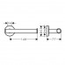 Hansgrohe 41726000HG Logis Universal Roll holder w/o cover