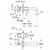 GROHE BauClassic 20292000 смеситель для умывальника со стены