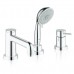 GROHE BauClassic 2511800A смеситель для ванны на три отверстия