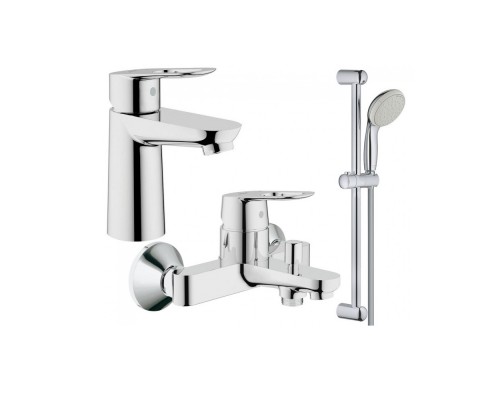 GROHE BauLoop 123214S набор смесителей для ванной S-Size (23337000+32815000+27598001)