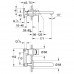 GROHE BauLoop 20289000 смеситель для умывальника со стены