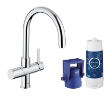 GROHE Blue Pure 33249001 смеситель для кухни с системой очистки воды (фильтр на 600 л.)