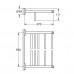 GROHE Essentials 40800001 полка для полотенец 55 см
