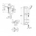 GROHE Eurosmart 123238S набор смесителей для ванной S-Size (33265002+33300002+27926001) + Groheclean