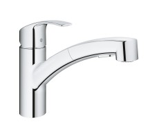 GROHE Смеситель для кухни с выдвижным изливом  Eurosmart 30305000