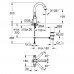 GROHE Grandera 21107000 смеситель для раковины с двумя рукоятками L-Size