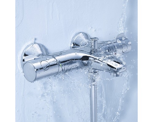 GROHE Grohtherm 800 34567000 смеситель термостатический для ванны (горячая слева)