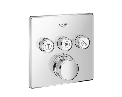 GROHE Grohtherm SmartControl 29126000 смеситель термостатический встраиваемого монтажа на 3 выхода