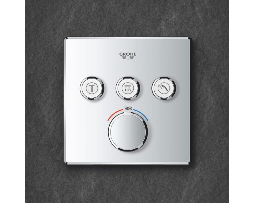 GROHE Grohtherm SmartControl 29126000 смеситель термостатический встраиваемого монтажа на 3 выхода