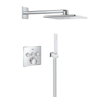 Душова система прихованого монтажу з термостатом Grohe Grohtherm SmartControl 34706000