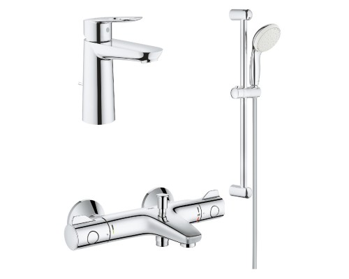 GROHE GRT800+BauLoop 34550TM набор смесиелей для ванной (23762000+34567000+27598001)