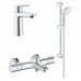 GROHE GRT800+BauLoop 34550TM набор смесиелей для ванной (23762000+34567000+27598001)